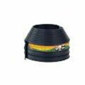 Plastique Dcn Edging Lawn 4inx20ft Polye Blk 4000BKNS